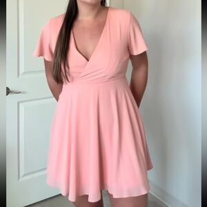 Express Mini Wrap Dress